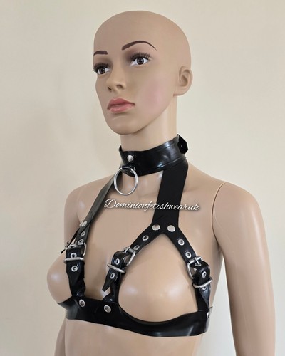 Made female latex black - uk,