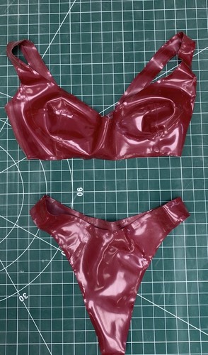 Latex rubber fetish wear - rubber,
