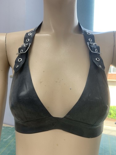 Bondage latex rubber - , bra