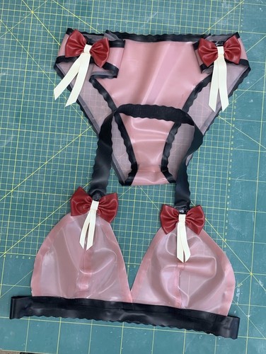 Latex rubber fetish wear - rubber,