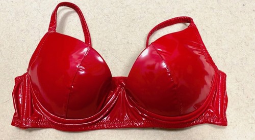 Sexy shiny latex - shiny, bra