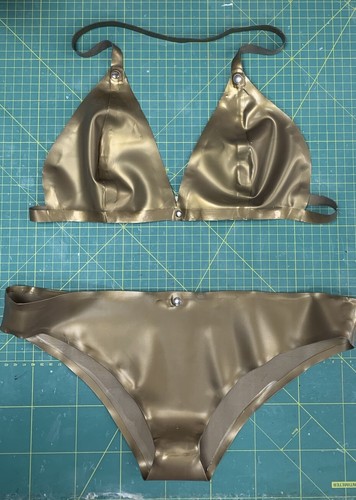 Latex rubber fetish wear - rubber,